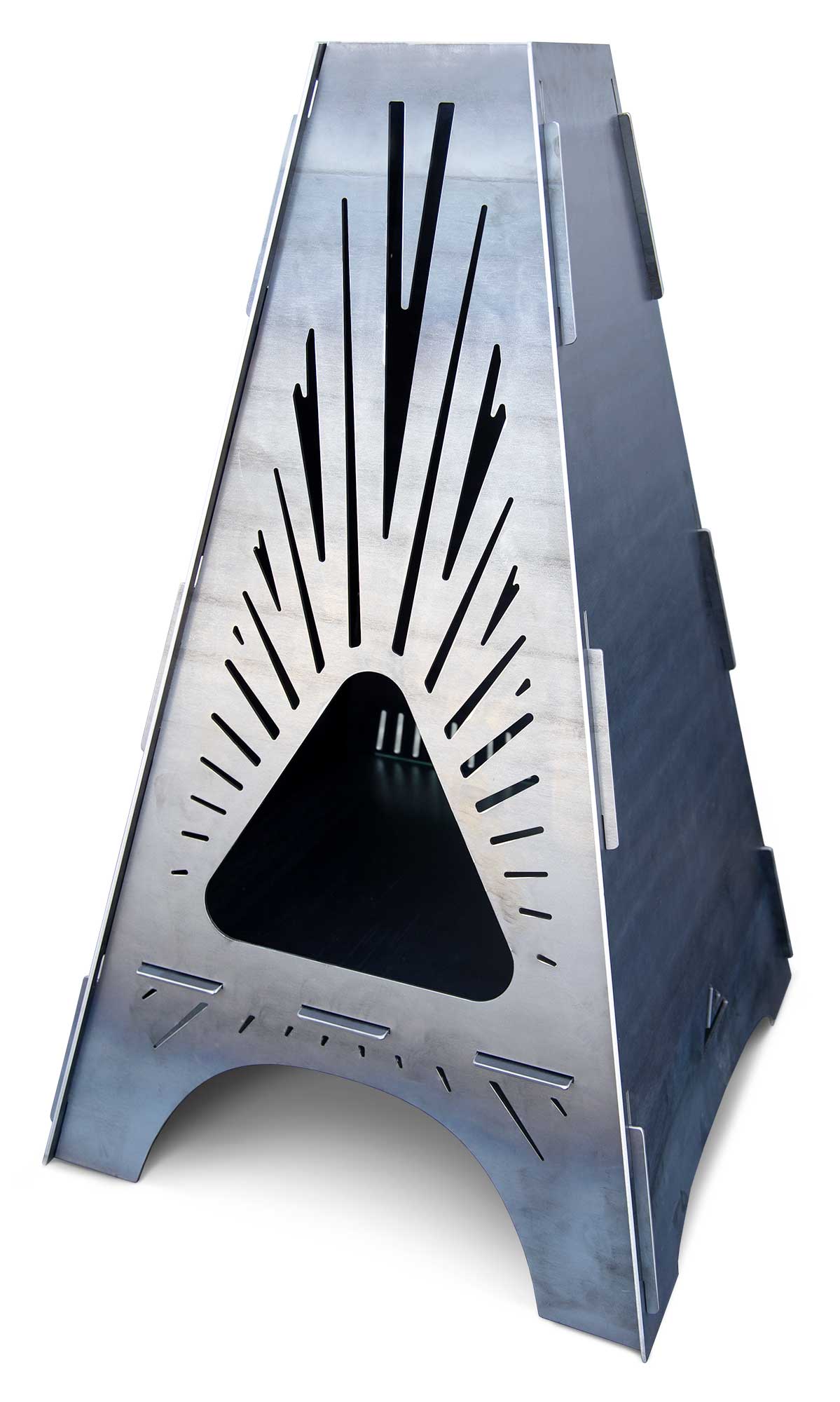 SpirePit™ chiminea-style fire pit by Lotech Flameworks