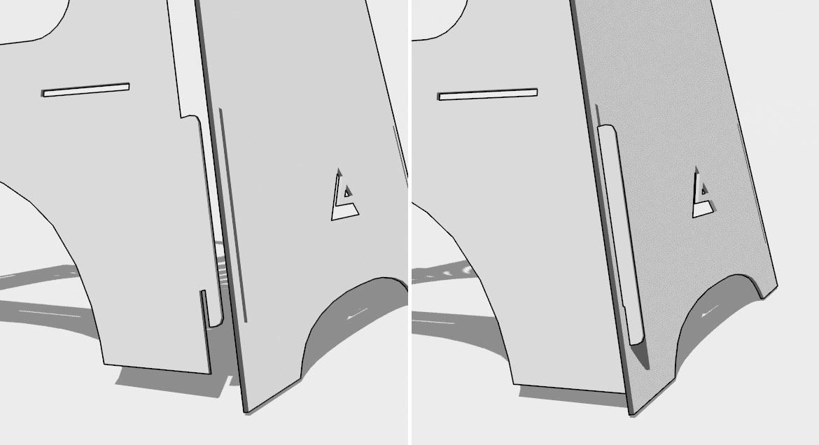 Fire pit assembly Step 2